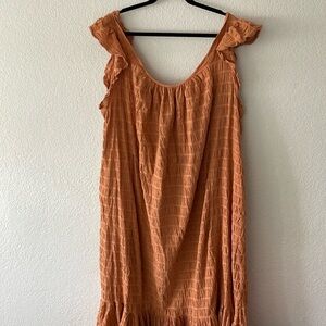 Free people coral maxi size small